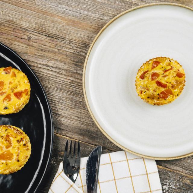 Leipäjuusto-munakasmuffinit