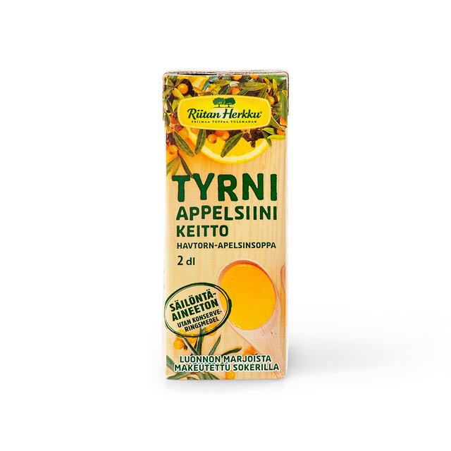 Tyrni-appelsiinikeitto