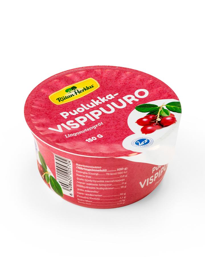 Puolukkavispipuuro